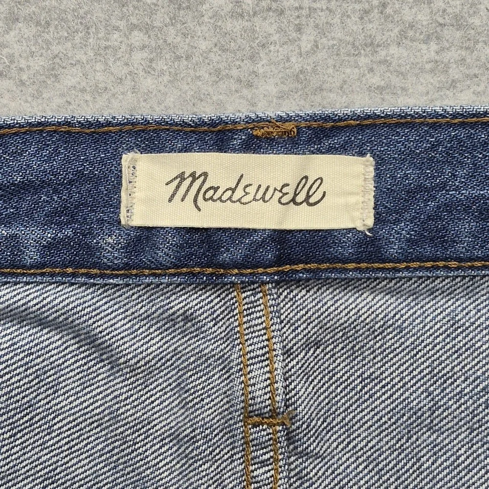 Madewell Jeans Womens 26 Blue High Rise The Mom Jean Tapered Denim Momcore 90s